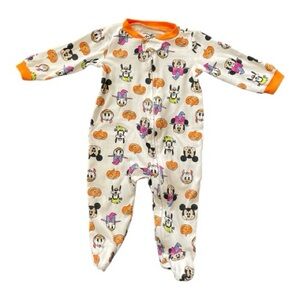 #122, Disney Halloween themed Kids Footie, size 6-9 mo